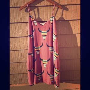 Size M cow skull dress